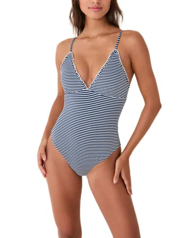 Andie Women's Rosarito Plunge One Piece Swimsuit In Multi