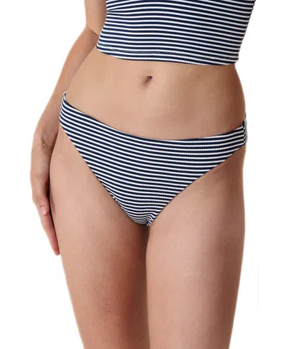 Andie The Signature Bikini Bottoms In Blue
