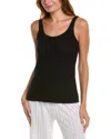 Andine Amelie Pointelle Tank Top In Black