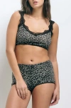 Andine Colette Rosario Lace Trim Lounge Bralette