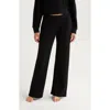 Andine Tiago Palermo Rib Pajama Pants In Black