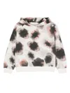 Andorine Abstract-print Hoodie In Neutrals