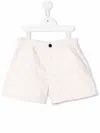 Andorine Elasticated Denim Shorts In Neutrals