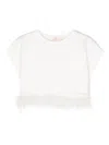 Andorine T-shirt Aus Bio-baumwolle In Weiss