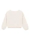 Andorine Floral-jacquard Top In 中性色
