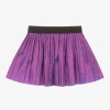 ANDORINE GIRLS PURPLE PLEATED SKIRT