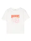 Andorine Graphic-print Cotton T-shirt In White