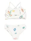 Andorine Printed Bikini Set In Neutrals