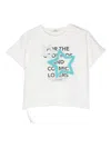 Andorine T-shirt Mit Slogan-print In White