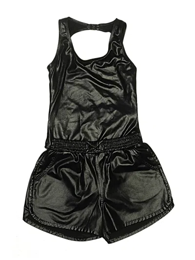 Pre-owned Andorine Kids' Swimsuit Cover Up In Black