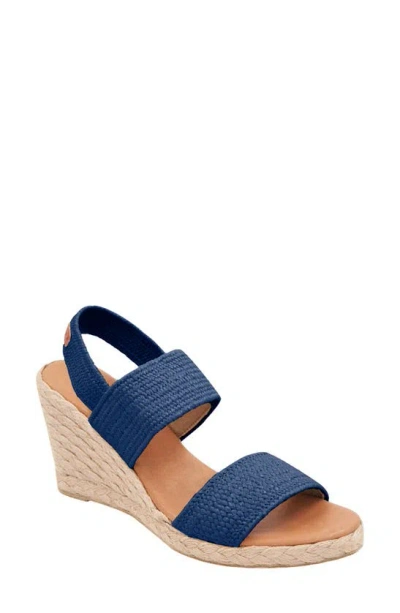 ANDRE ASSOUS ALLISON ESPADRILLE WEDGE SANDAL