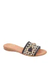 Andre Assous André Assous Niles Crystal Bit Slide Sandal In Black Natural