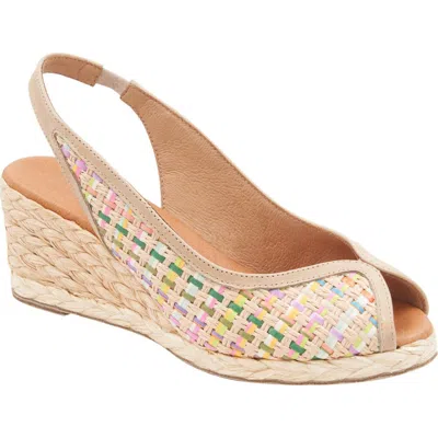 Andre Assous André Assous Audrey Espadrille Wedge Sandal In Multi