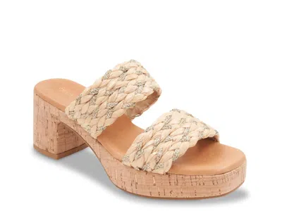 Andre Assous Cairo Platform Sandal In Brown