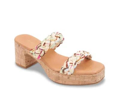 Andre Assous Cairo Platform Sandal In Multi
