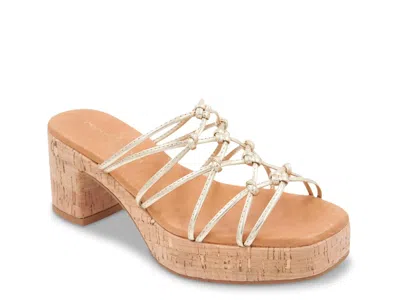 Andre Assous Camryn Platform Sandal In Silver