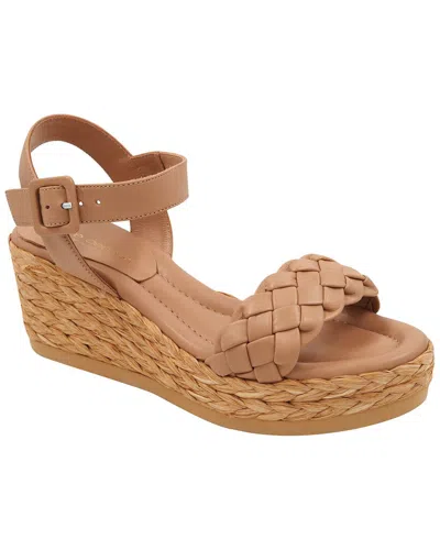 Andre Assous Cecilia Leather Sandal In Neutral