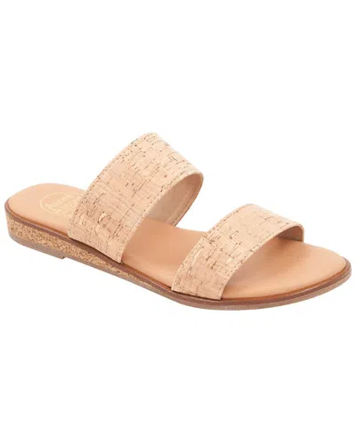 Andre Assous Galia Raffia Sandal In Neutral