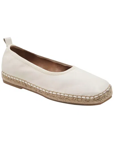 Andre Assous Geneva Leather Espadrille In White