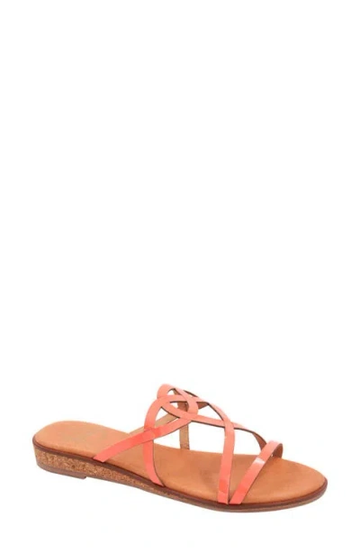 Andre Assous André Assous Glory Strappy Sandal In Coral