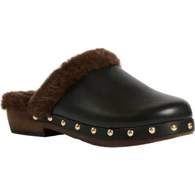 Andre Assous André Assous Jocelyn Leather Clog In Black