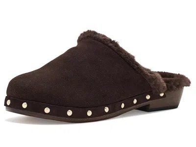 Andre Assous Jocelyn Women's Flat Shoes Dark Brown/faux Fur: 7.5 M, Leather