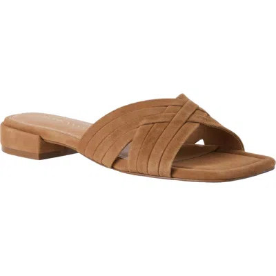 Andre Assous André Assous Jordan Slide Sandal In Brown