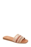 Andre Assous Kaila Slide Sandal In Cuero