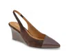 Andre Assous Laina Wedge Pump In Brown