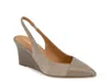 Andre Assous Laina Wedge Pump In Brown