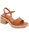 Andre Assous Louise Leather Sandal In Brown