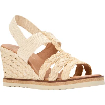 Andre Assous André Assous Maria Wedge Sandal In Neutral