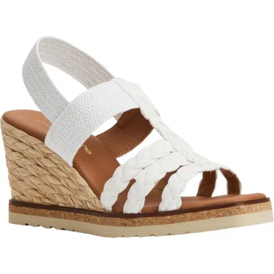 Andre Assous André Assous Maria Wedge Sandal In White