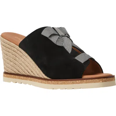 Andre Assous André Assous Mason Wedge Sandal In Black
