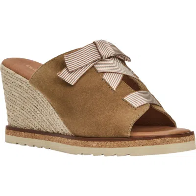Andre Assous André Assous Mason Wedge Sandal In Brown