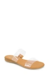 Andre Assous André Assous Nabila Flat Sandal In Clear