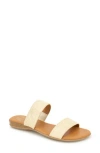 Andre Assous André Assous Nabila Flat Sandal In Natural Multi