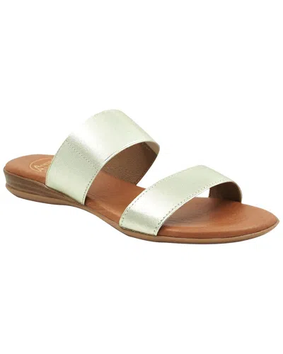Andre Assous Nalen Sandal In Platino