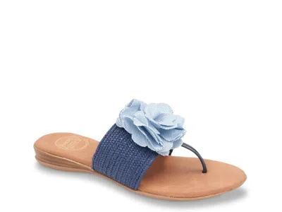 Andre Assous Nara Sandal In Blue