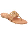Andre Assous Nature Womens Slip On Padded Insole Flip-flops