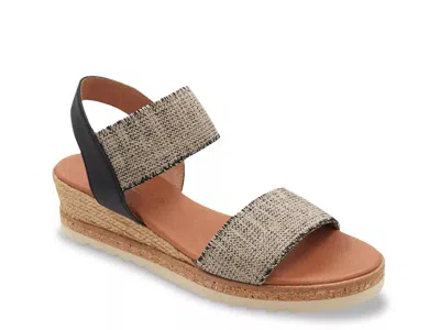 Andre Assous Neveah Wedge Sandal In Multi