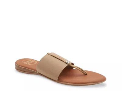Andre Assous Nice Sandal In Neutral
