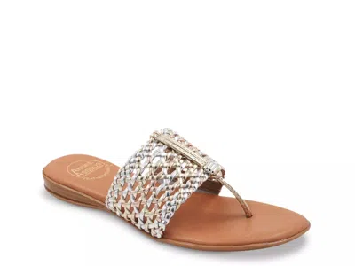 ANDRE ASSOUS ANDRE ASSOUS NICE WEDGE SANDAL