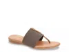 Andre Assous Nice Wedge Sandal In Brown