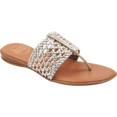 ANDRE ASSOUS ANDRÉ ASSOUS NICE WOVEN SANDAL