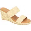 Andre Assous André Assous Nitra Wedge Sandal In Silver