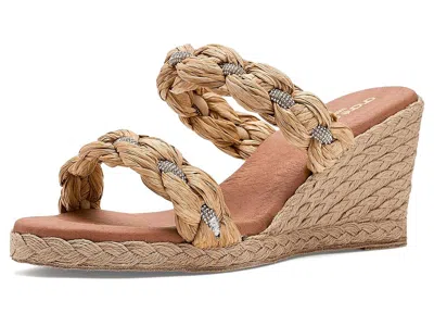 Andre Assous Nolita Raffia In Brown
