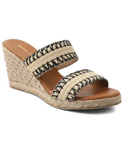Andre Assous Nolita Raffia Sandal In Multi