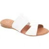 Andre Assous André Assous Noor Raffia Slide Sandal In White