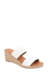 ANDRE ASSOUS NORI ESPADRILLE WEDGE SANDAL